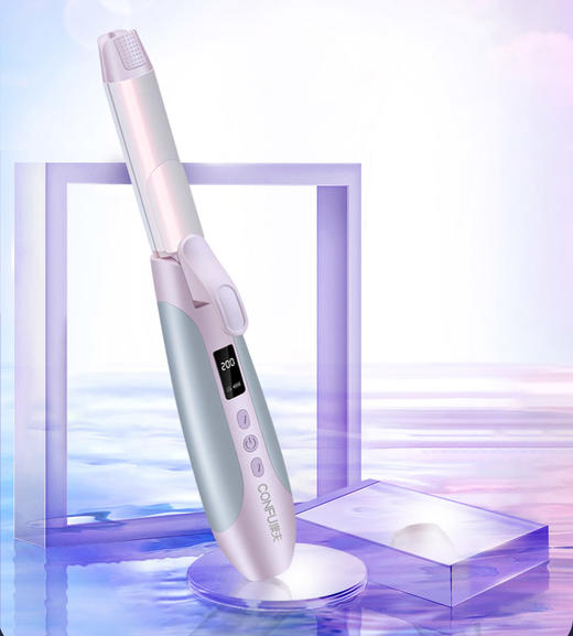 康夫卷发棒女大卷负离子不伤发大波浪蛋卷头小型迷你卷发懒人神器 商品图0
