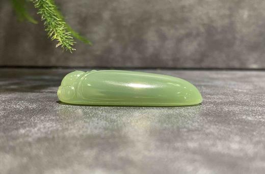 【御珠宫坊】碧玉蝉挂件 商品图2