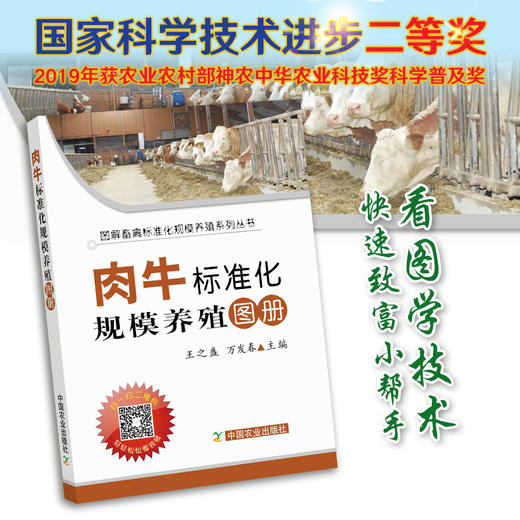 【官方正版】肉牛标准化规模养殖图册 25205 王之盛 万发春 肉牛养殖 牛 牛肉 肉年饲养 养殖技术 养殖科技 标准养殖 养殖户 商品图0