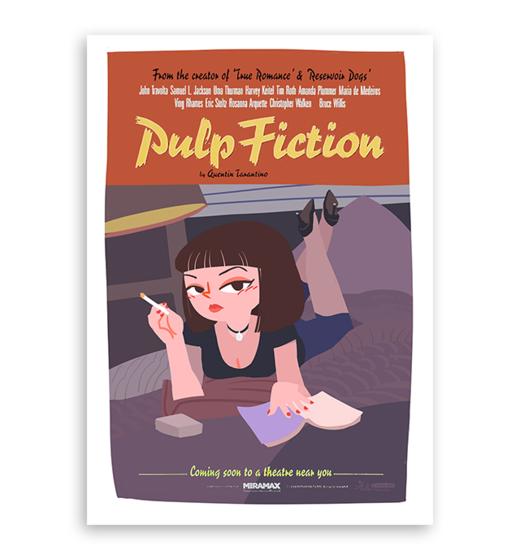 布果｜『《电影海报》系列 』低俗小说 商品图0