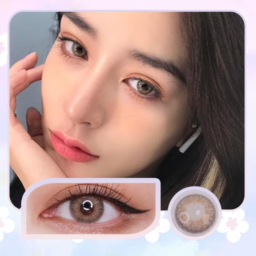 *Mirage color小野猫棕 14.0mm【年抛1片】 商品图0