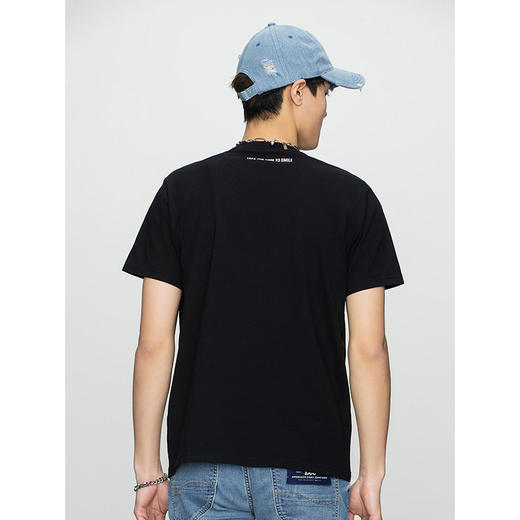 【Smiley®联名】Lee22春夏新品标准印花多色男短袖T恤LMT0015683RX00FK14000/11000 商品图1