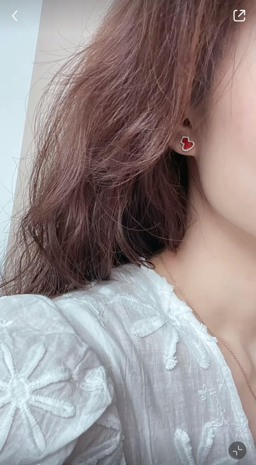 麒麟-红葫芦耳钉 商品图1