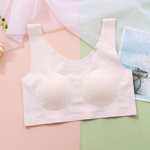 【L码】熳洁儿 二阶段自然无痕儿童少女文胸发育期女童内衣学生背心21751601 商品图4