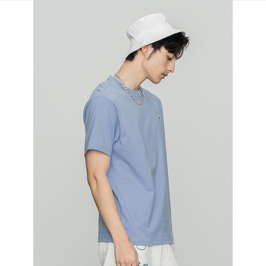 Lee商场同款22春季新品舒适版多色印花圆领男短袖T恤LMT0015854DR 商品图3