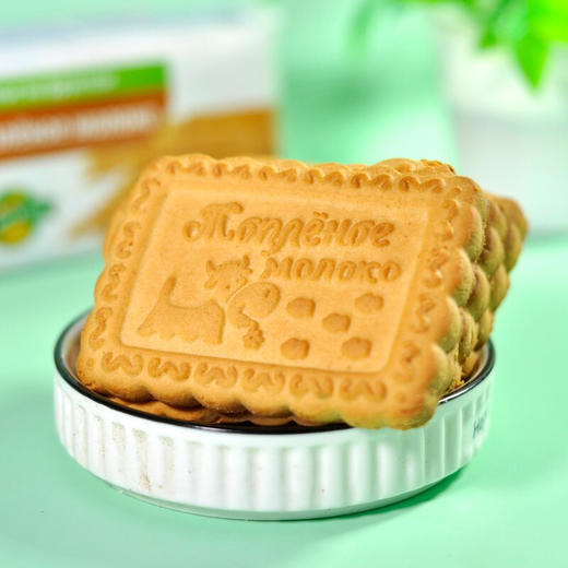 金麦穗果糖奶味饼干160g 商品图2