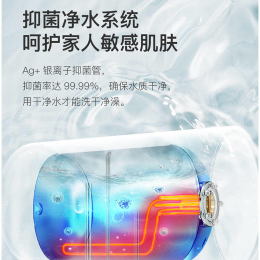 美的电热水器储水式家用3200W速热防电墙安全洗澡F80-32B3(H) 商品图5