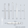 【超值7件套】不锈钢挖耳勺旋转螺旋式 便携采耳套装-优选好物W仓 商品缩略图2