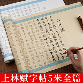 上林赋字帖全篇长5米