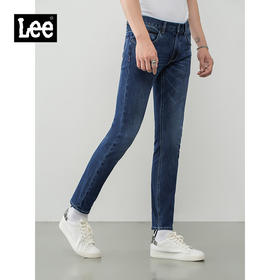 Lee都市骑士20秋冬新品706版型修身小脚蓝色男牛仔裤LMS7063SV98Y