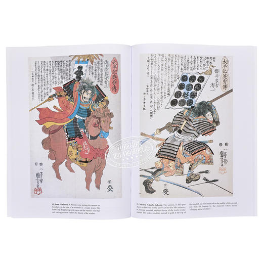 【中商原版】101 Great Samurai Prints 进口艺术 101幅伟大的武士画 商品图5