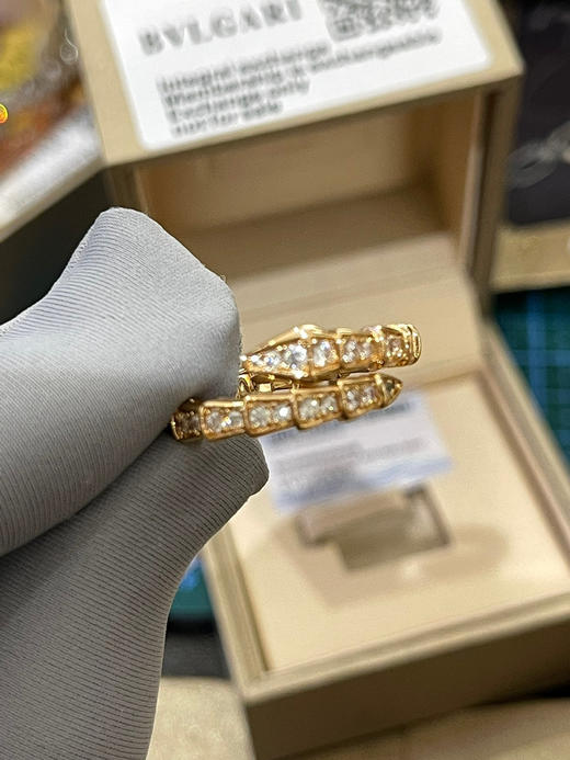 宝格丽蛇戒-玫瑰金 商品图1