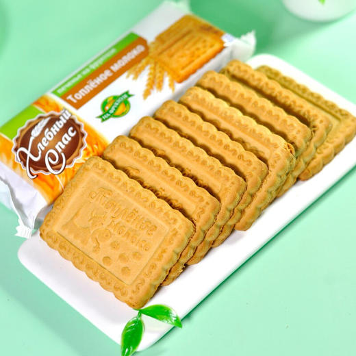 金麦穗果糖奶味饼干160g 商品图3