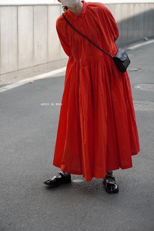 ECOLE DE CURIOSITES 风琴褶法式连衣裙(Limited series) 商品图5