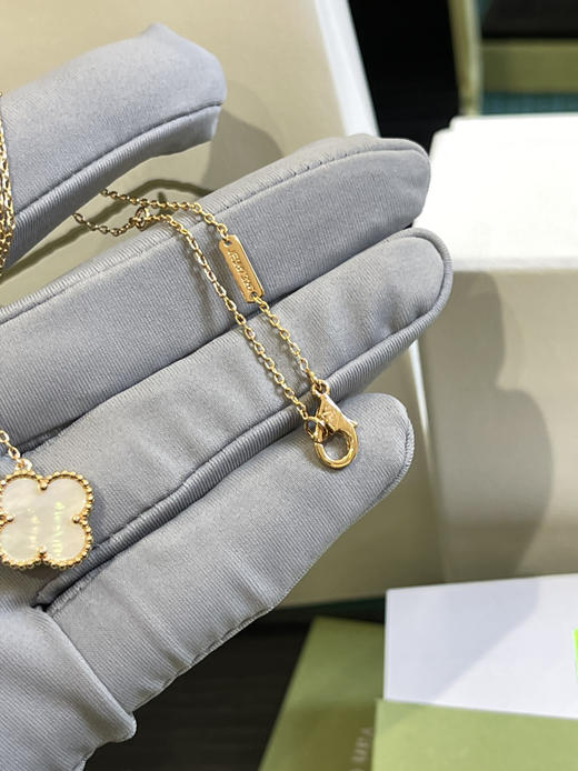 Vca幸运四叶草🍀项链-白色 商品图5