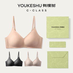 小胸聚拢透气无钢圈薄款大胸显小收副防下垂文胸