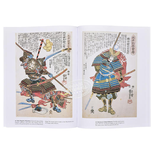 【中商原版】101 Great Samurai Prints 进口艺术 101幅伟大的武士画 商品图3