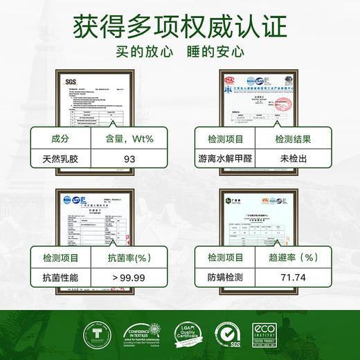 【直播专用】ROYALKING泰国皇家天然乳胶枕头支撑性强成人版原装进口 商品图2