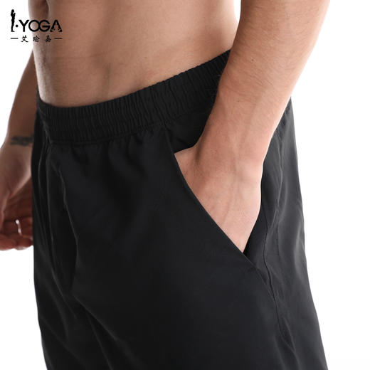 IYOGA  艾瑜嘉  男士运动瑜伽五分裤  NK006 商品图3