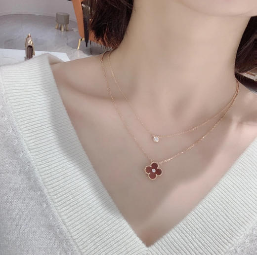 Vca幸运四叶草🍀项链-牛眼石 商品图0