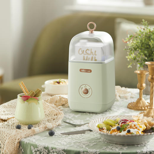 【小程序】小熊酸奶机家用小型立体发酵智能多功能宿舍全自动自制酸奶发酵机 SNJ-C12S3 浅绿色 商品图6