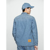 【Smiley®联名】Lee22春夏新品舒适浅蓝男长袖牛仔衬衫LMT001564 商品缩略图1