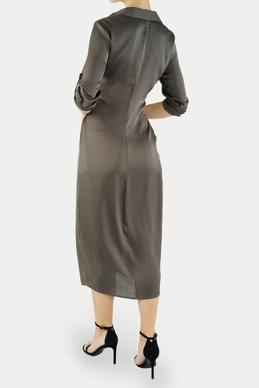 CG｜Andrea Shirtdress [扭结衬衫连衣裙] 商品图7
