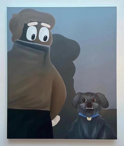 Willem hoeffnagel《the man and dog》 商品图0