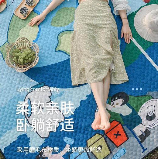 【已下架】预售 | Naturehike挪客 磨毛布原创图案野餐垫中号[福利品] 商品图2