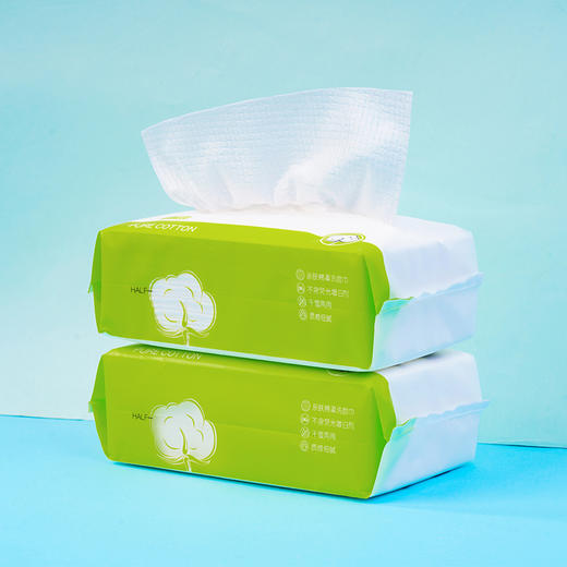 到手五包黛略施亲肤棉柔洗脸巾60片 （241243） 商品图2