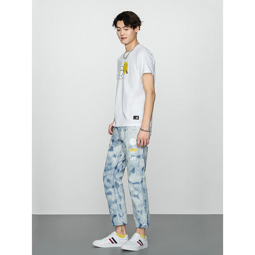 【Smiley®联名】Lee22春夏新品标准印花多色男短袖T恤LMT0015683RX00FK14000/11000 商品图2