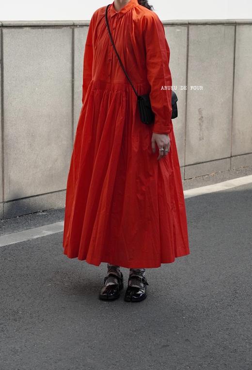 ECOLE DE CURIOSITES 风琴褶法式连衣裙(Limited series) 商品图6