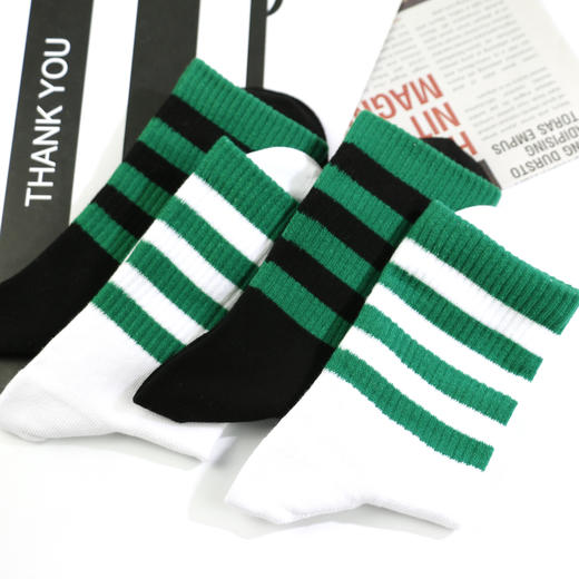 【2双装 6双6折】夏季网面时尚运动袜学生休闲袜女士夏季薄袜精梳棉袜女【2212206】 商品图1