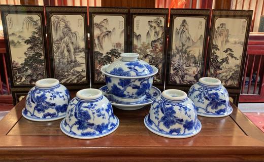 缠枝莲茶具五件套 商品图0