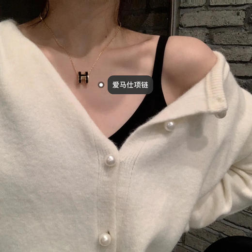 H项链-黑色 商品图1