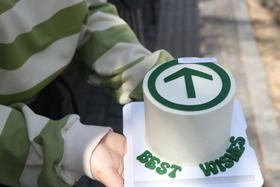 疫情散去，绿码蛋糕