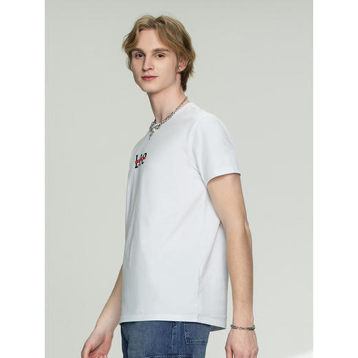 Lee商场同款21春夏新品标准版型印花男短袖T恤潮流L447664DRK14 商品图4