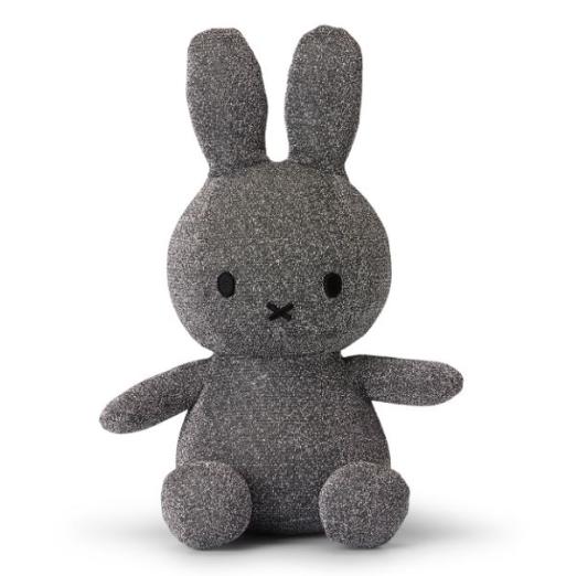 荷兰Miffy米菲兔灯芯绒灰色70cm 商品图0