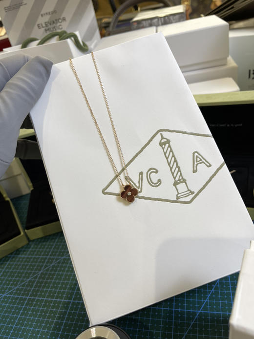 Vca幸运四叶草🍀项链-牛眼石 商品图2