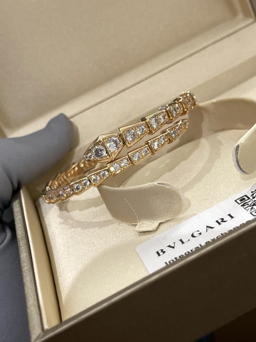 宝格丽蛇手镯-玫瑰金 商品图3