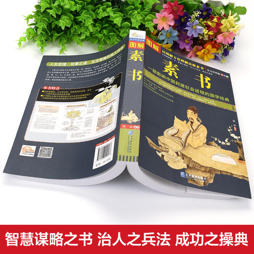 【正版】图解素书正版中华国学经典精粹文白对照原文注释译文 中国谋略奇书谋略学和智慧库为人处事谋略黄石公著哲学经典书籍 商品图2