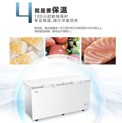 海尔（Haier）冷柜BC/BD-519HCM变温柜 商品图6