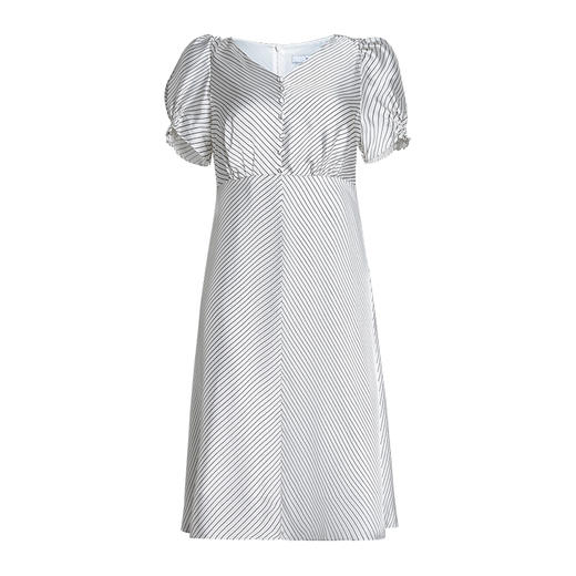 VIMAGE纬漫纪女装夏V领泡泡袖连衣裙中长裙V1307958 商品图4