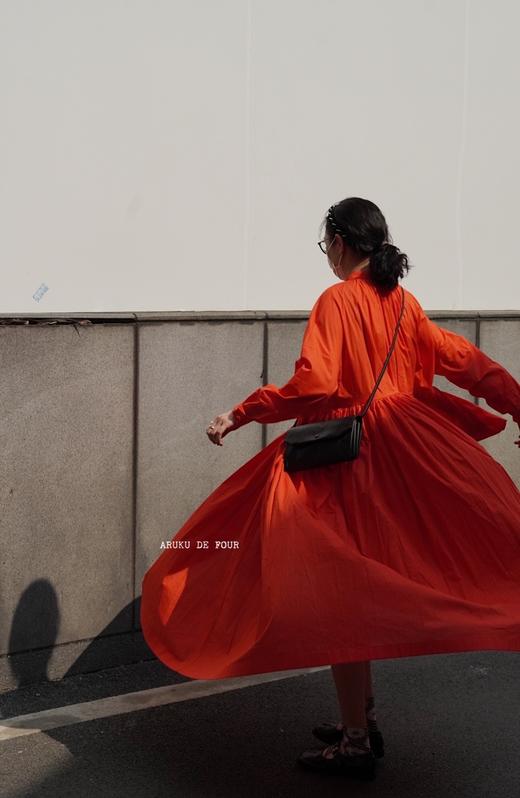 ECOLE DE CURIOSITES 风琴褶法式连衣裙(Limited series) 商品图8