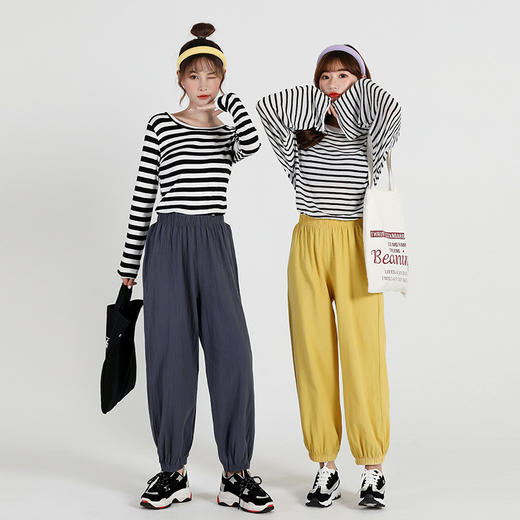 【买一送一，显瘦显高，穿出大长腿！】冰丝清凉灯笼裤！3D宽松立体裁剪，藏肉版型，不挑身材，适合各种腿型，舒适百搭 商品图3