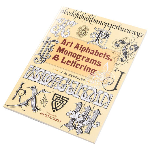 【中商原版】Art Alphabets Monograms&Lettering英文原版 艺术字母，花押字和手写体 商品图6
