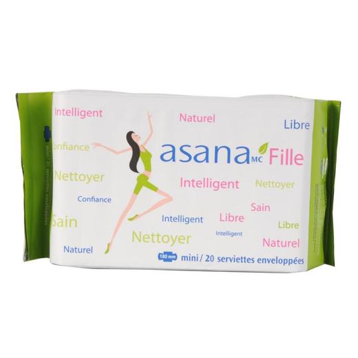 阿莎娜超薄护迷你巾20片 商品图1