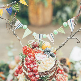 纯手工蛋糕旗子（不单独出售）