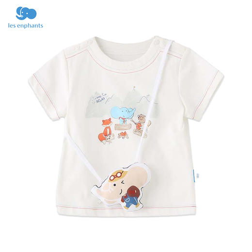 丽婴房-童衣类（夏）F2上衣0_白色\米白 商品图0