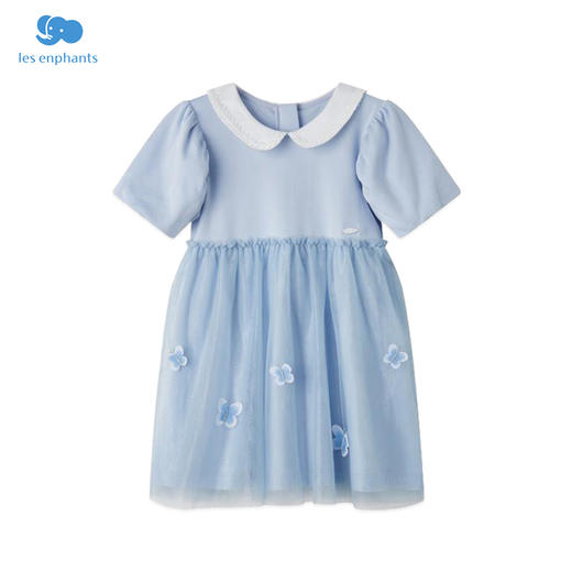 丽婴房-童衣类（夏）F2洋装浅蓝 商品图0